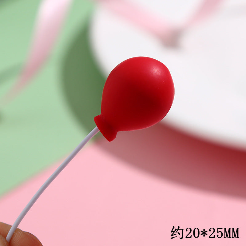 Wholesale Colorful Stereo Balloon Insert Cream Glue DIY Material Handmade Accessories